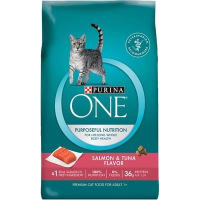 Alimento Para Gato Purina One Tender Selects Blend Salmon 7 lb