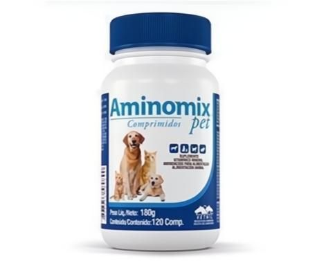 Suplemento Aminomix Pet 120 Comprimidos
