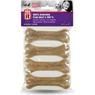 Hueso Dog It Natural 4" 4 Unidades