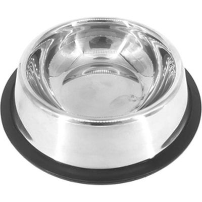 Comedero Almacénes Tiburón® Niquelado Antideslizante 32 Oz 3204 1 Unidad