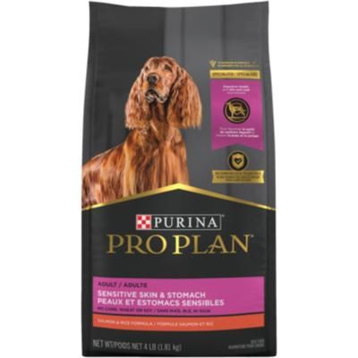 Comida Para Perros Adultos Pro Plan Sensitive Skin & Stomach 4 lb