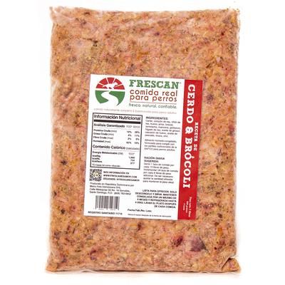 Alimentos Para Perros Frescan Cerdo & Brocoli 2 lb