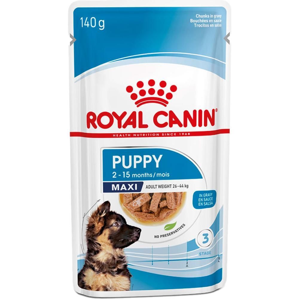 Pouch Royal Canin Maxi Puppy 140 Gr