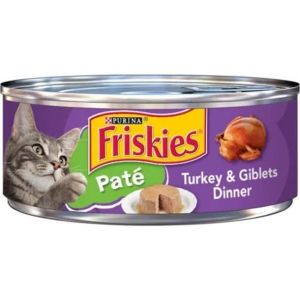 Alimento Para Gatos Friskies Paté Cena De Pavo Y Menudencias 156 g