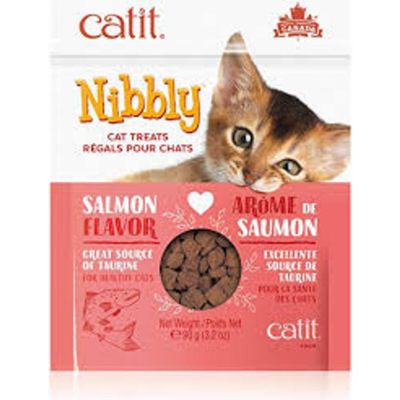 Comida De Gato Catit Sabor A Salmón 90 g
