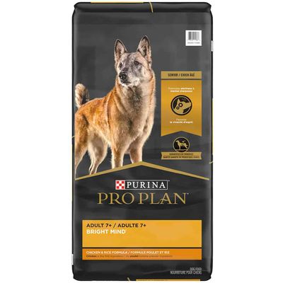Pro Plan Bright Mind Dog Adult 7+ Chicken And Rice 16 lbs