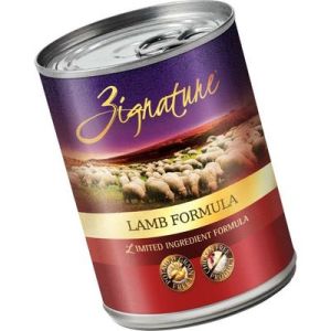 Alimento Para Perros Zignature Lamb Lata 13 Oz