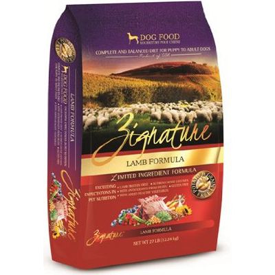 Alimento Para Perros Zignature Lamb 25 Lb