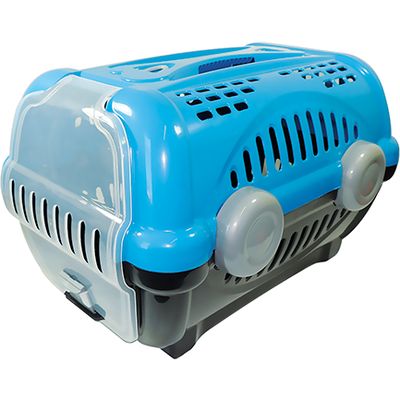 Furacao Pet Caja De Transporte De Lujo N°2 Azul