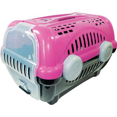 Furacao Pet Jaula De Transporte De Lujo N°1 Rosa