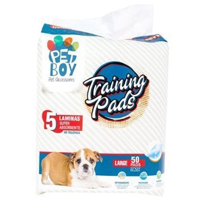 Trainig Pads Pet Boy (22 X 23 Cm) Large 50 Unidades