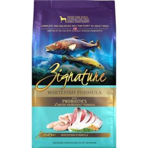 Comida Zignature Whitefish Fórmula 4 lb