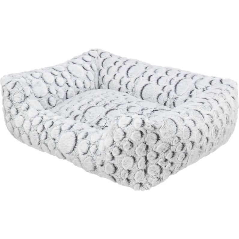 Cama Para Mascotas Trixie Cuadrada (60 X 50 Cm) White Grey 1 Unidad