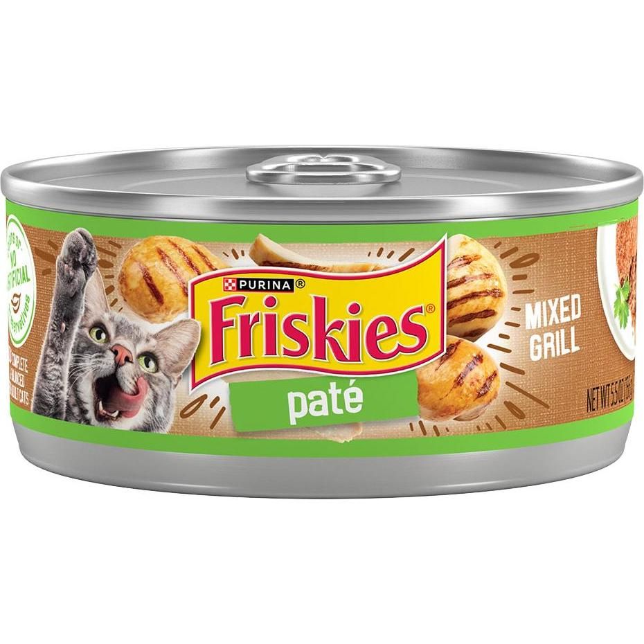 Alimento Para Gatos Friskies Paté Mixed Grill 5.5 oz