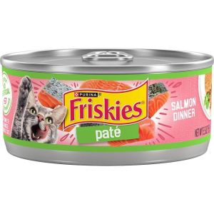 Alimento Para Gatos Friskies Paté Salmon Dinner 5.5 oz