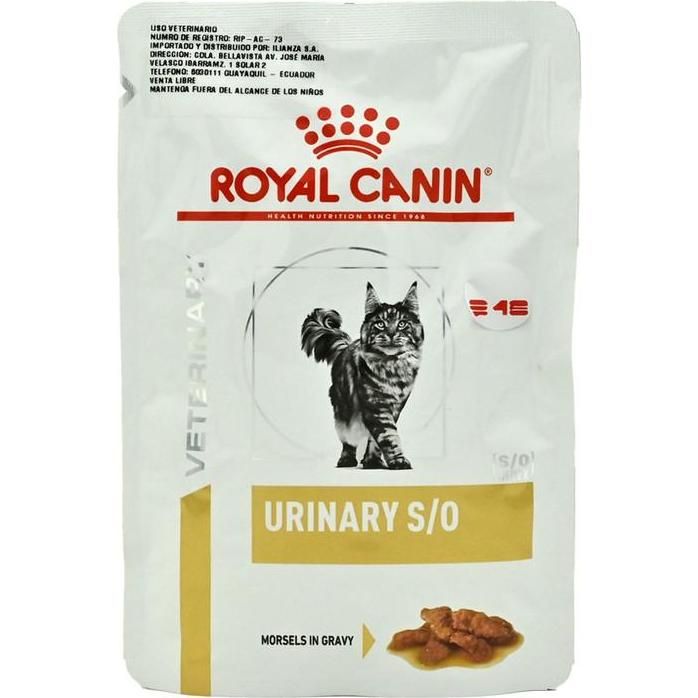 Royal Canin Feline Urinary S/O Comida Húmeda Para Gatos 85g