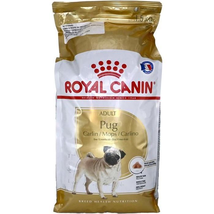 Alimento Balanceado Para Perro Royal Canin Adulto Raza Pug 1.5 kg