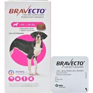 Bravecto 40 - 56 kg (1400 mg) 1 Unidad