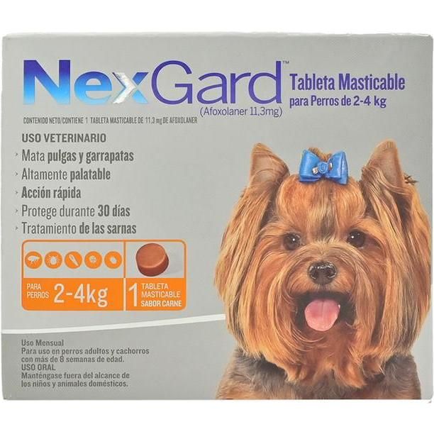 Nexgard 2 A 4 kg S 1 Unidad