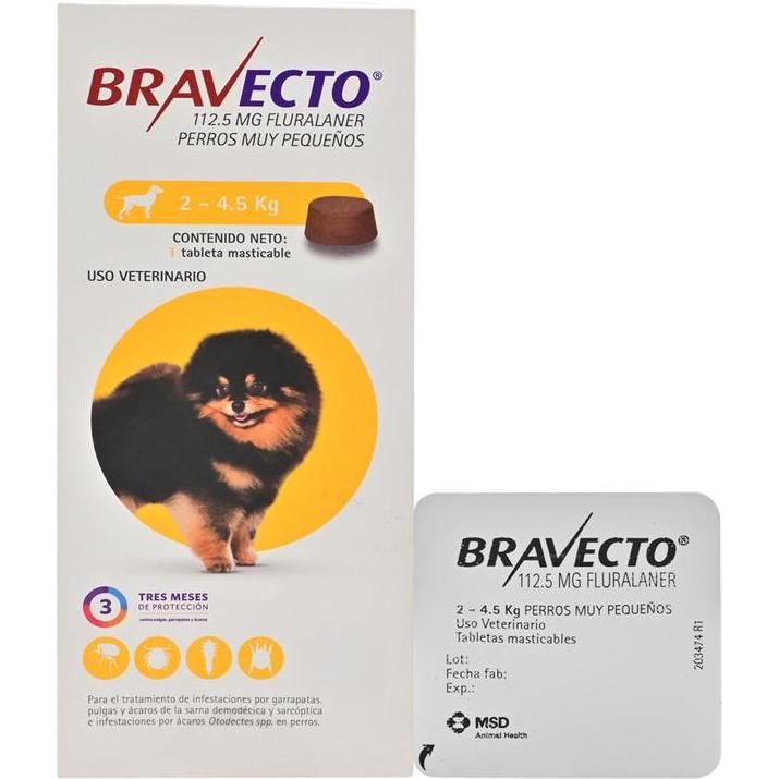 Bravecto 2 - 4.5Kg