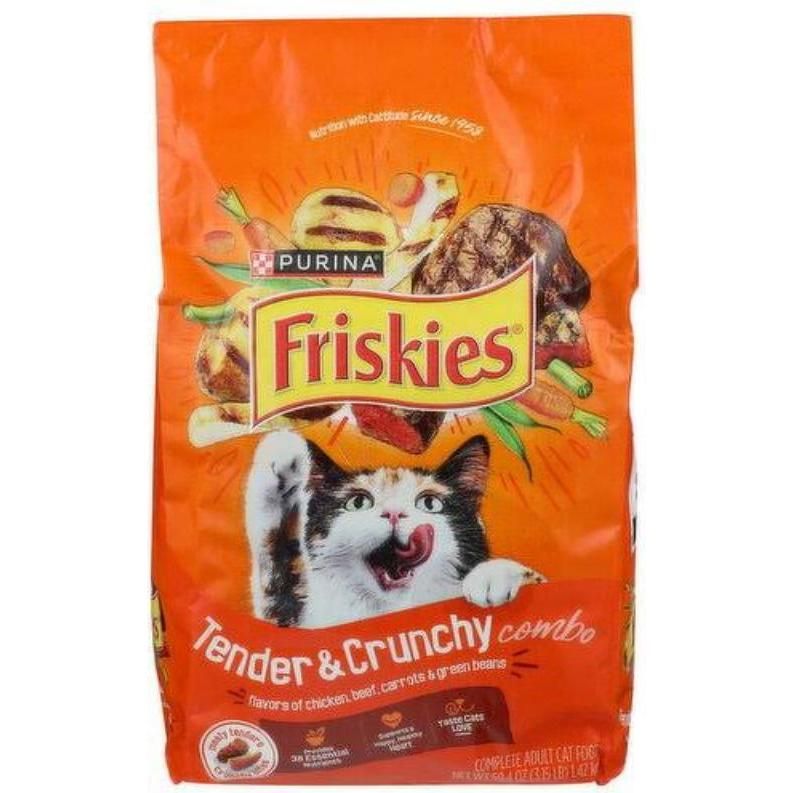 Alimento Para Gato Friskies Tender & Crunchy Combo 3.15 lb