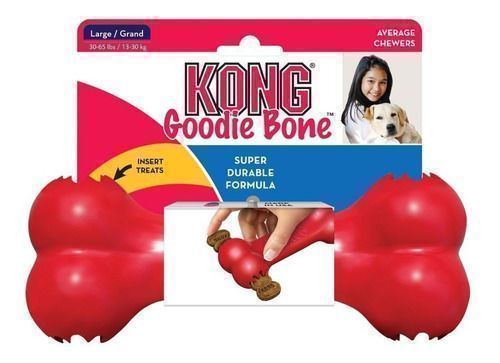 Juguete De Snacks Para Perro Kong Goodie Bone Pequeño 1 Unidad.