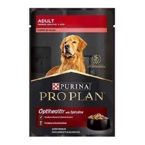 Carne En Salsa Proplan Perro Adulto Sobre 85 g