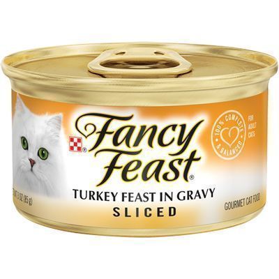 Comida Para Gato Fancy Feast Pavo En Salsa Rebanado 85 g