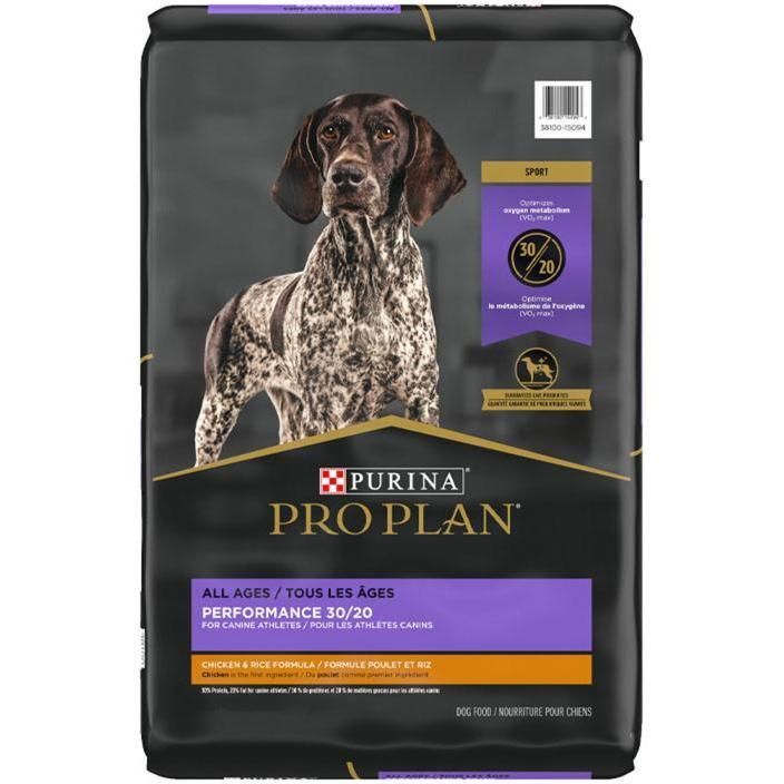 Alimento Para Perro Pro Plan Sport Rendimiento 30/20 37 lb